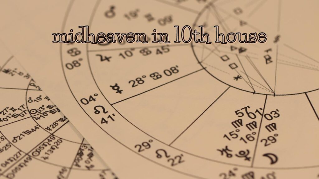 midheaven in 10th house