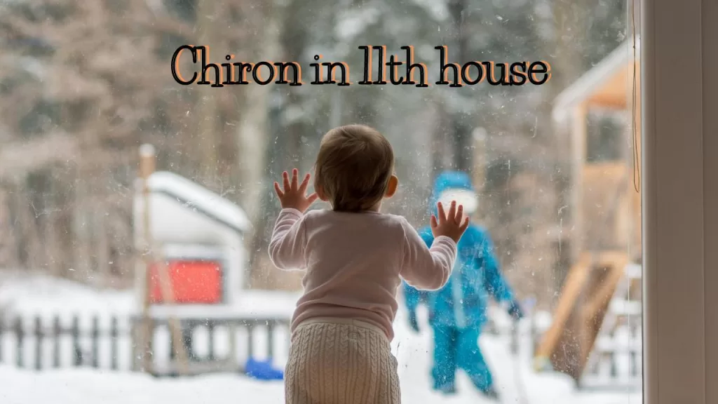 Chiron in 11th house