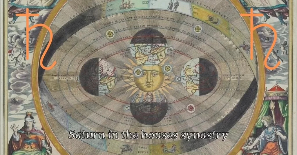 saturn in the houses synastry