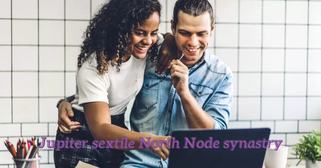 jupiter sextile north node synastry