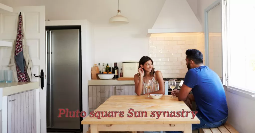 pluto square sun synastry